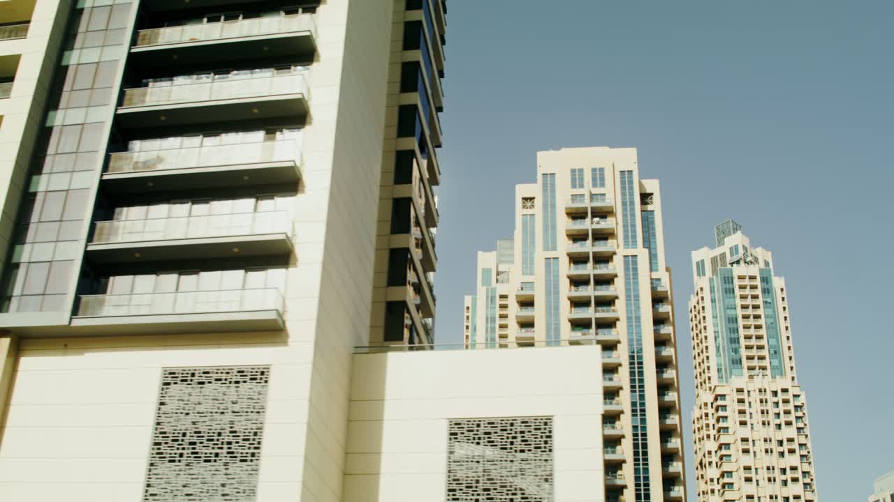 O horizonte da cidade de Dubai