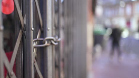 street store front closed for business