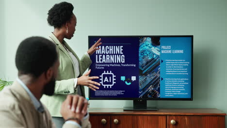 a presentation on machine learning