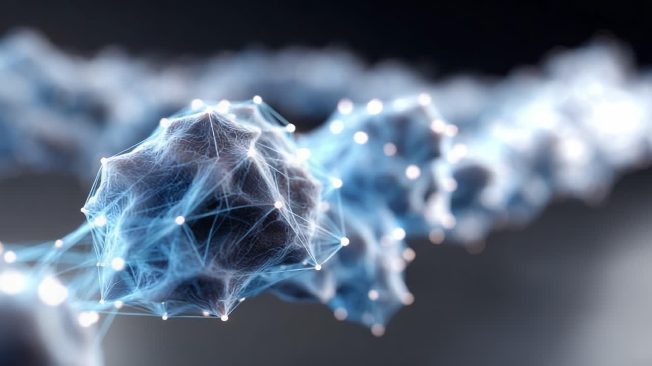Exploring the Intricate World of Molecules and Nanostructures: A Stunning Visual Journey into the Microscopic Realm of Interconnected Particles and Their Complex Networks