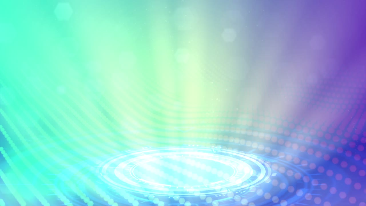 3d 렌더링, 네온 사이버 크 텔레포트 배경