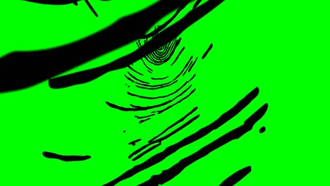 biometric authentication. fingerprints close-up. keying ready. green screen template.