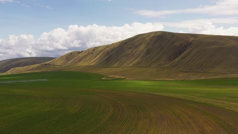 Where-Green-Meets-Brown:-Aerial-Footage-Captures-the-Transition-from-Cache-Creek’s-Farm-Fields-to-the-Earth-Toned-Hues-of-Sagebrush-Covered-Landscape
