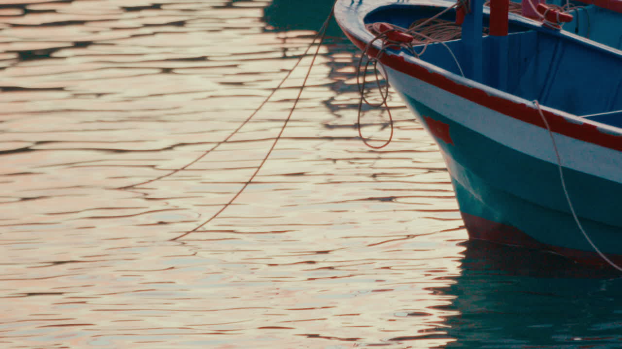 Fishing Boats at Sunset