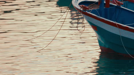 fishing boats at sunset