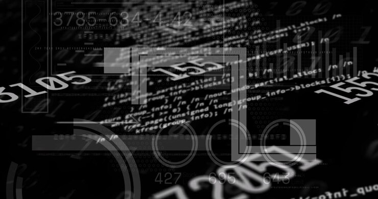 Animation of numbers and data processing