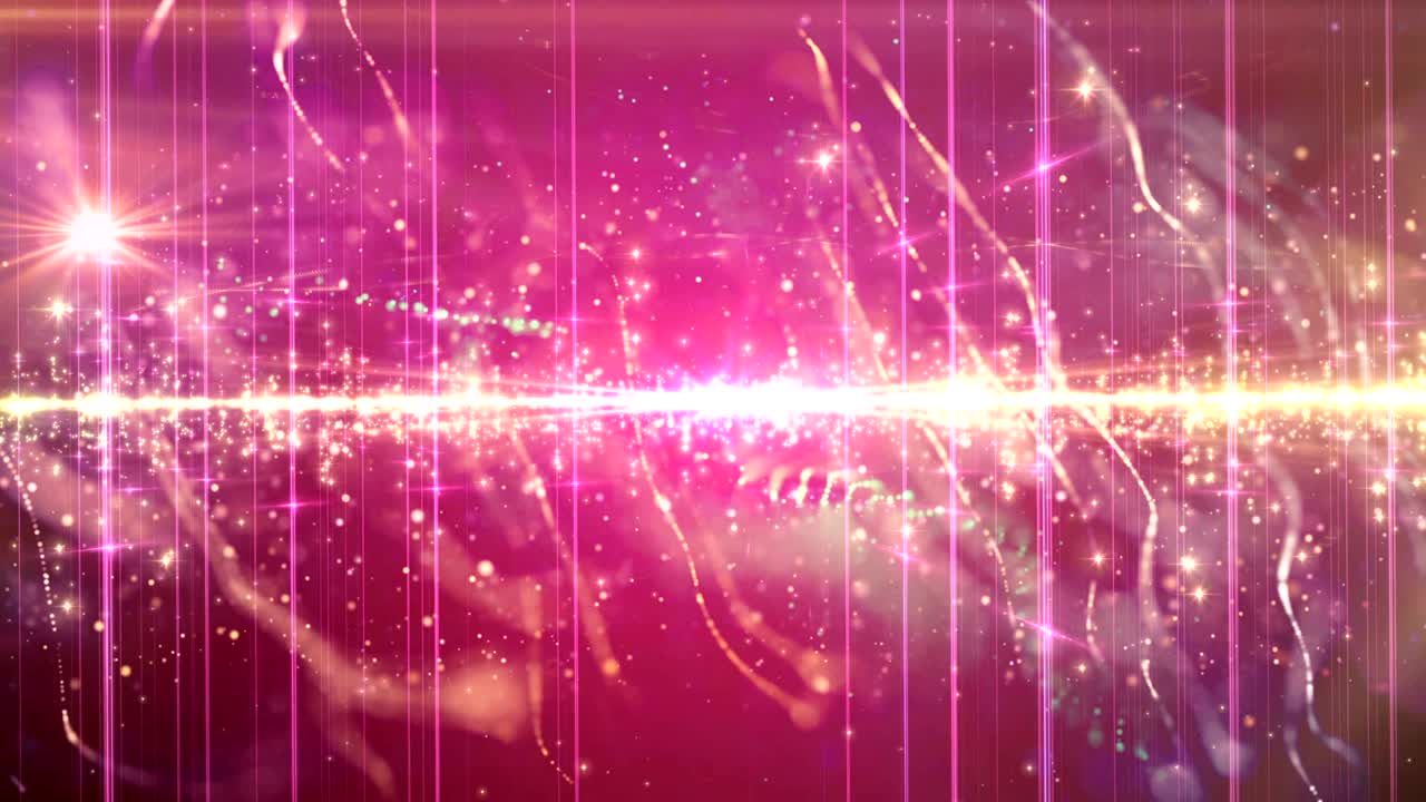 4k 추상 입자 배경 애니메이션