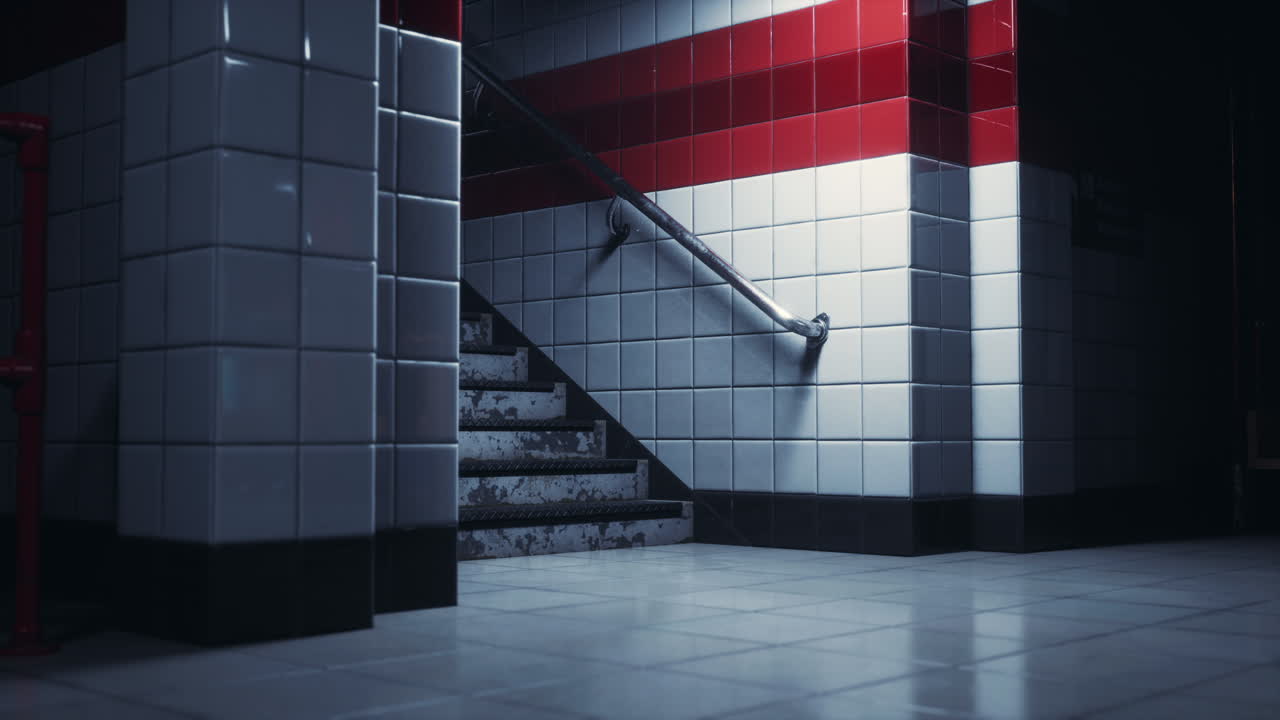 leerer bahnhof während der covid-19-pandemie