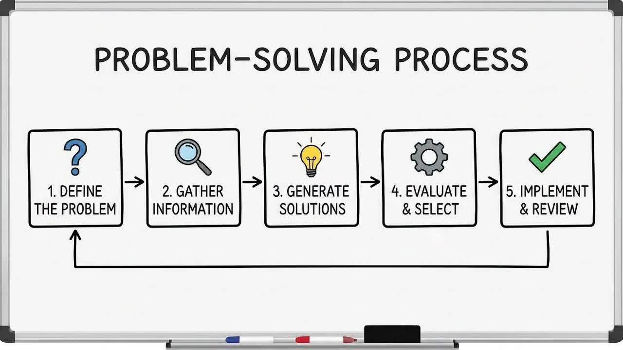 Problem-Solving Process Diagram