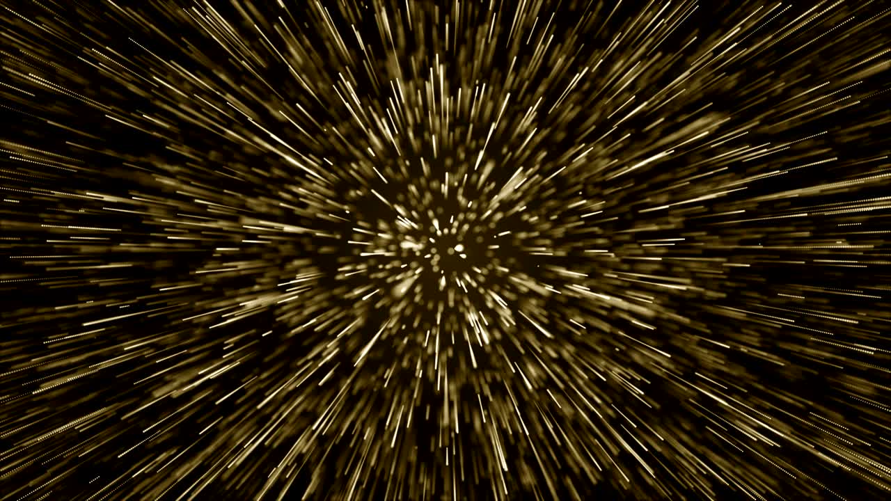 Particles gold glitter bokeh award dust abstract background loop