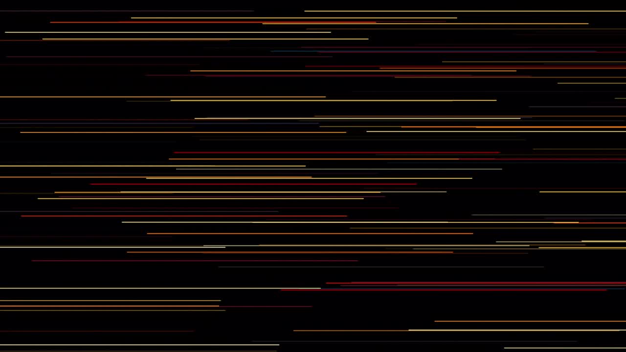 추상적인 다채로운 레트로 은 선 배경 루프