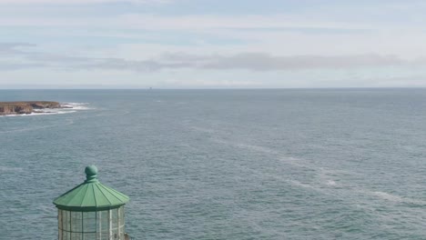 historic lighthouse, serial descent