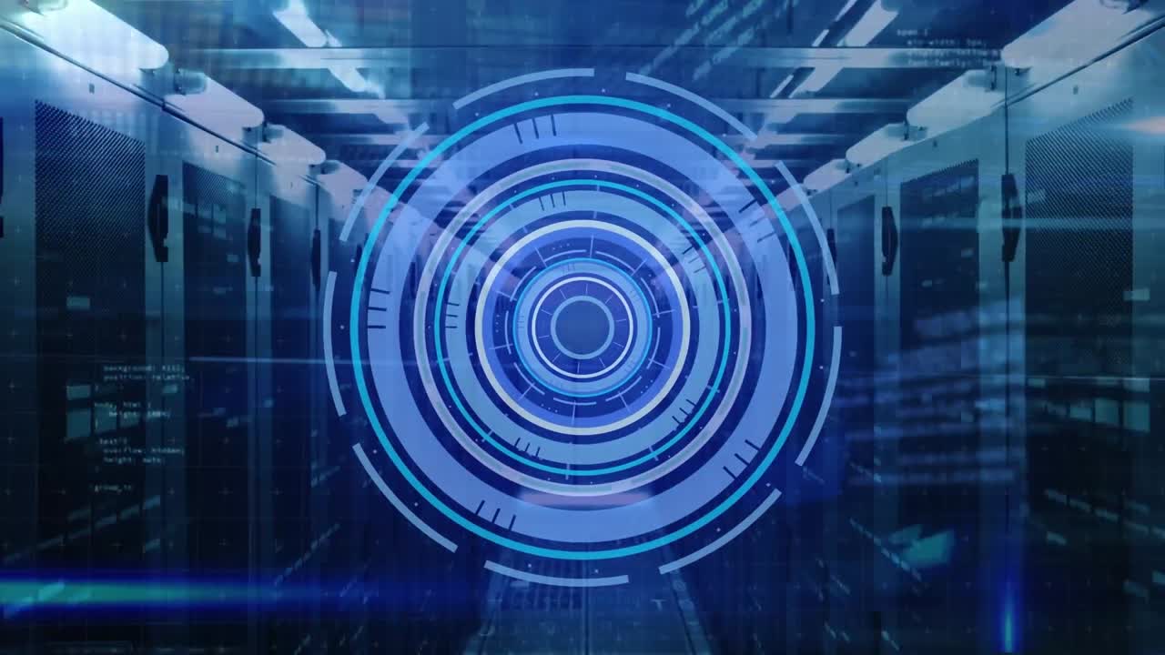 Animation of scope scanning and data processing over computer servers