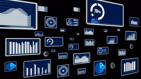 Visionary business dashboard for financial data analysis