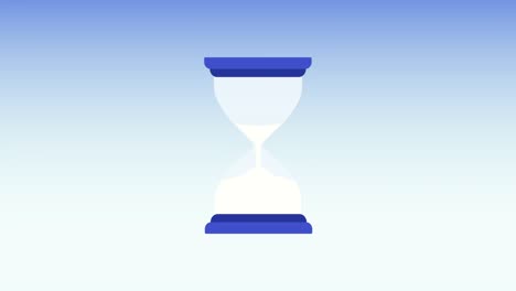 loading hourglass cursor loop animation with alpha channel.