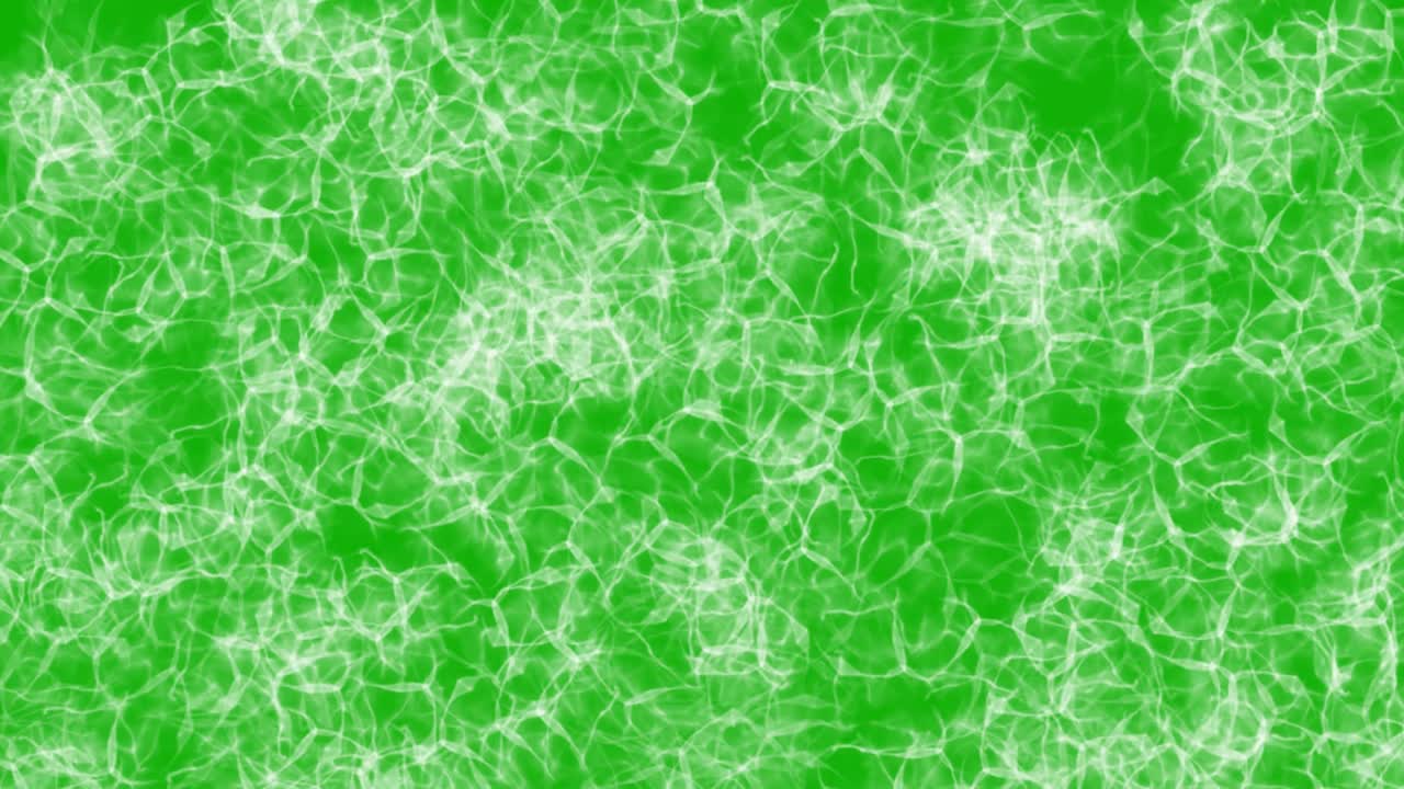 gráficos de movimiento de malla digital con fondo de pantalla verde