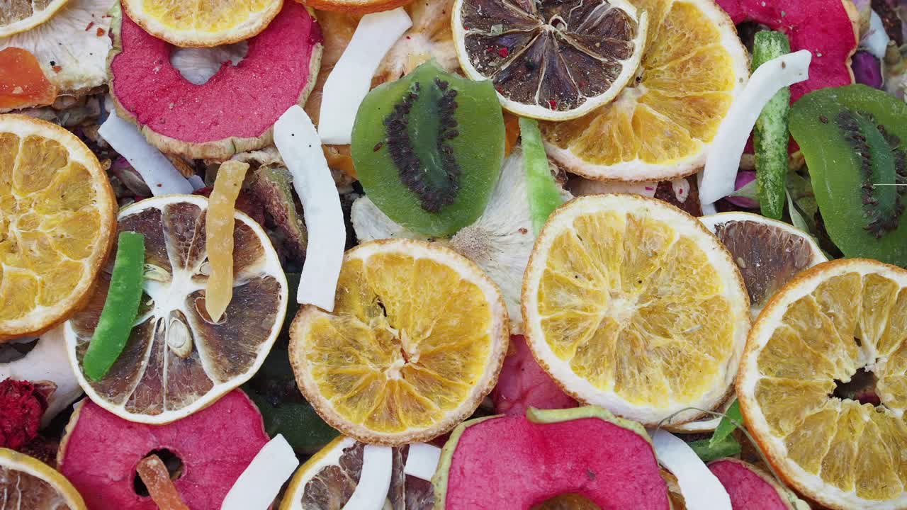 mezcla de frutas secas