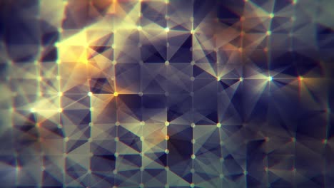 animación abstracta de formas modernas bucle de color