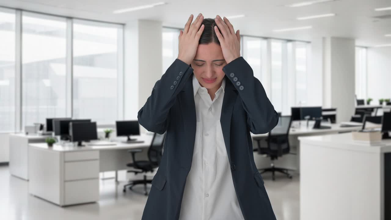 una mujer india decepcionada le dio una bofetada en la cabeza