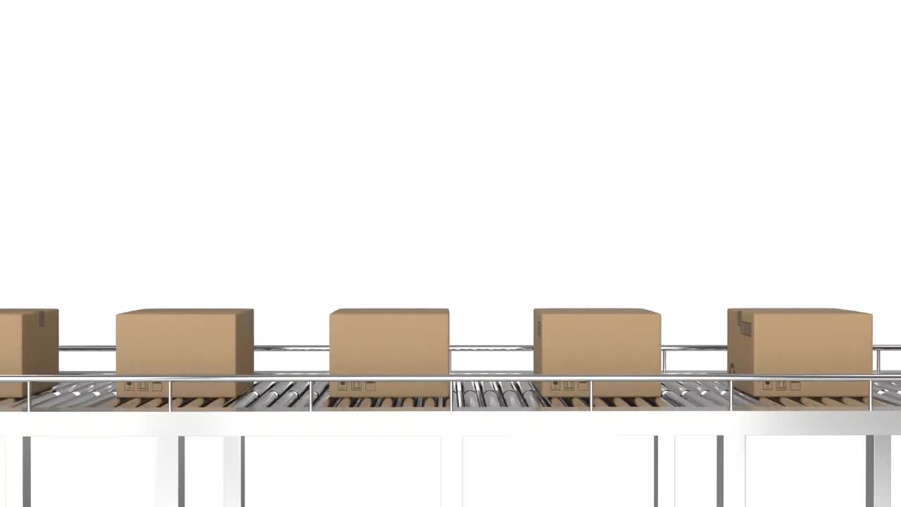 コンベヤーベルトの荷物