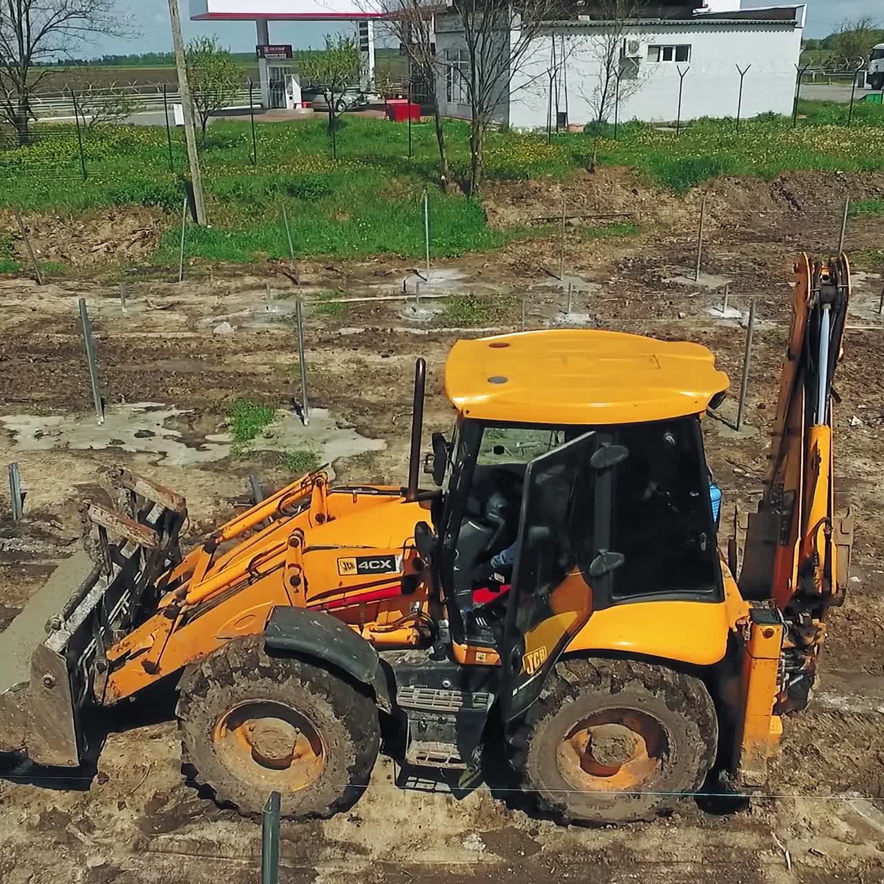 Construction site in progress