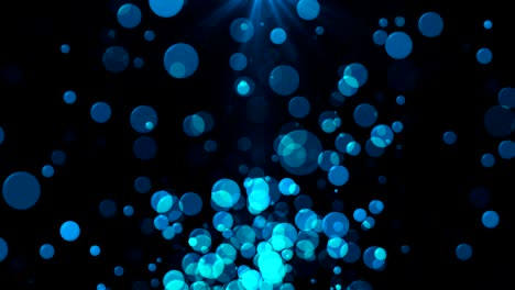 fondo abstracto con burbujas submarinas parpadeantes