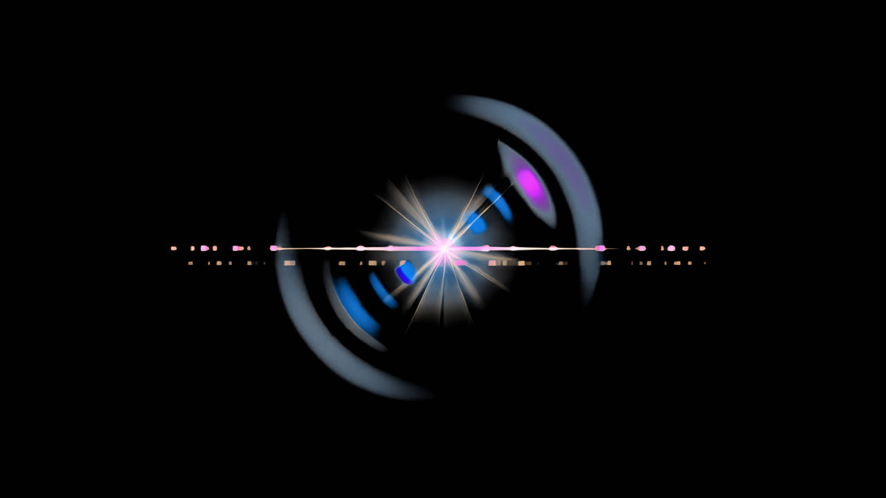 Radiant light burst effect animated overlay, transparent 4K video, alpha channel, ProRes 4444