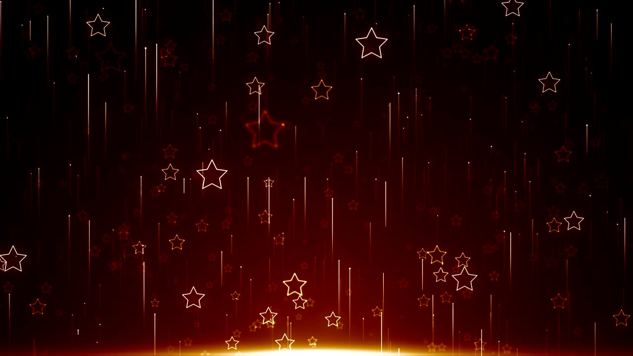 별 먼지 입자 추상적인 빛 보케 모션 제목 영화 배경 루프