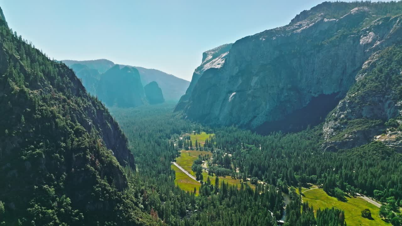 Unique granite monolith located in Yosemite National Park