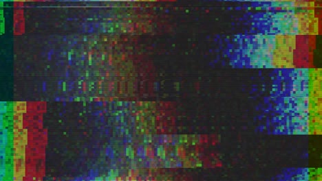 unique design abstract digital animation pixel noise glitch error video damage