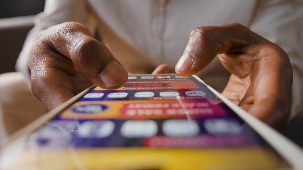 Using a Smartphone for Online Shopping