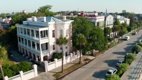 rainbow row in charleston south carolina