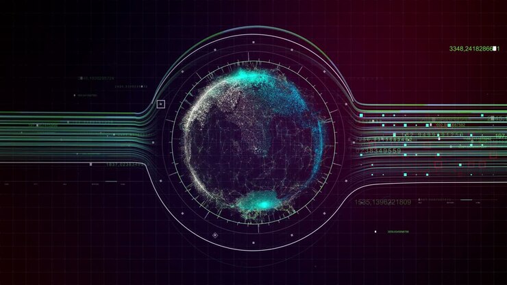 HUD Futuristic Background 4K
