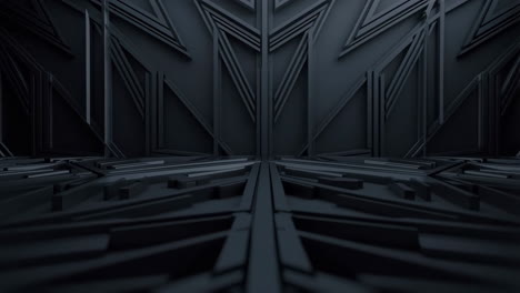 dark futuristic geometric abstract background