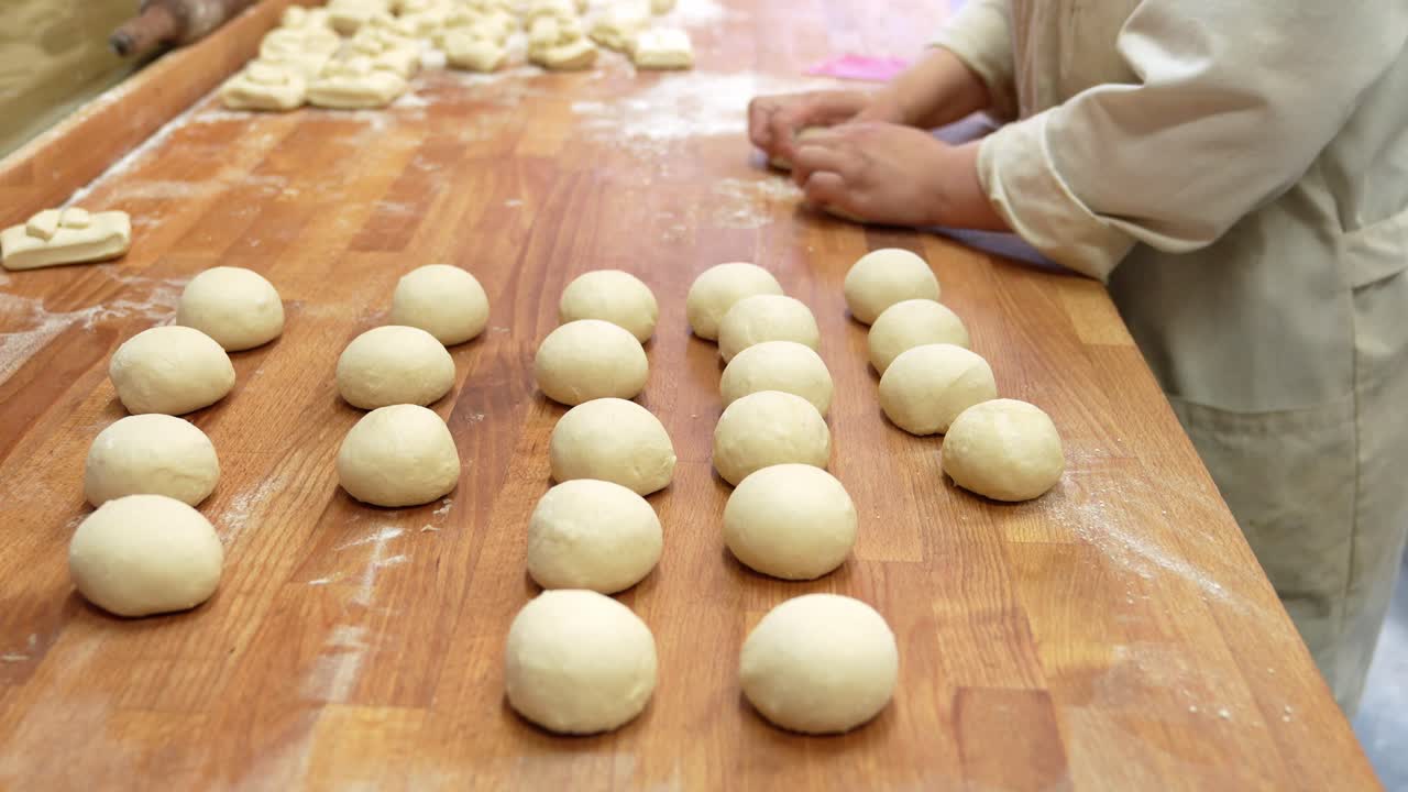 Preparazione delle palline di pasta