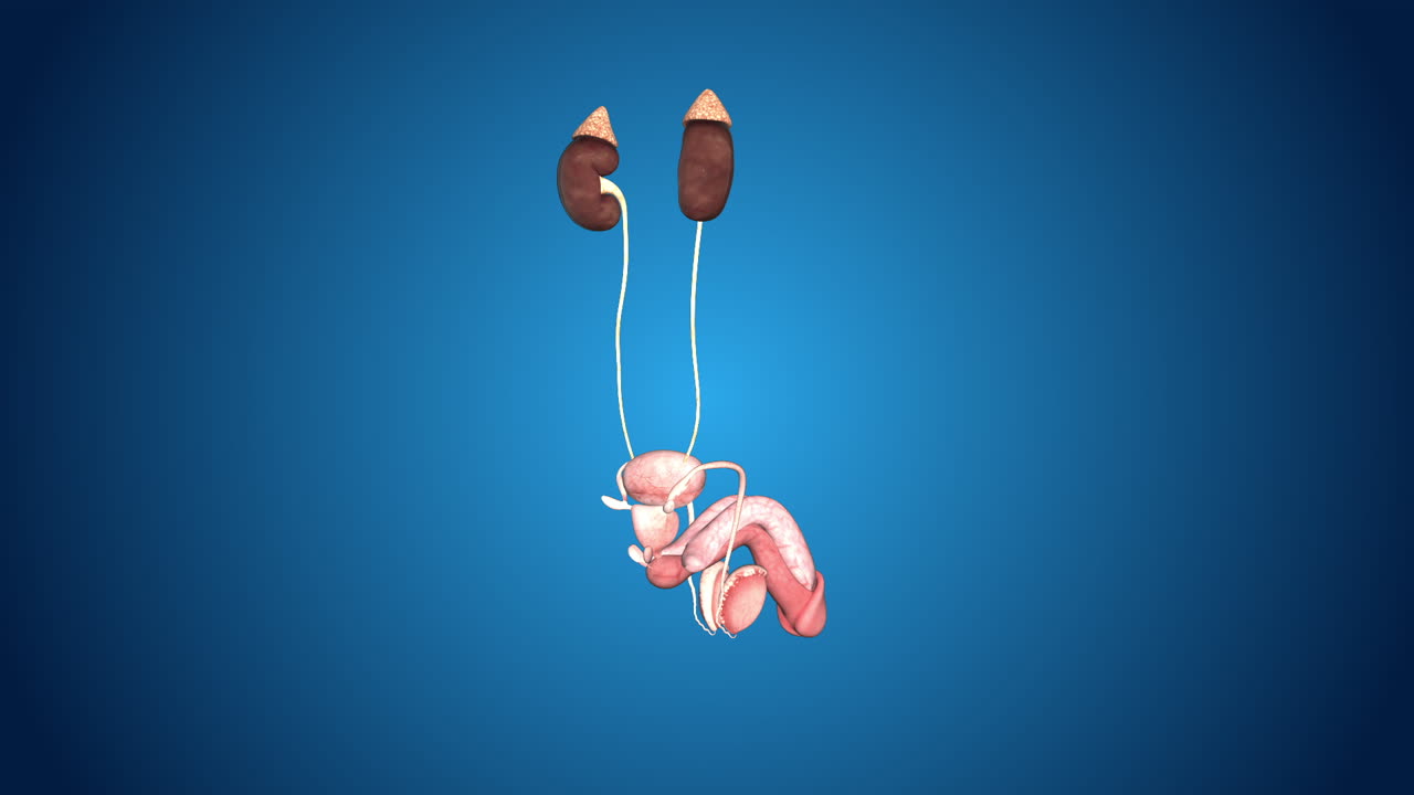 Sistema riproduttivo maschile e anatomia dei reni