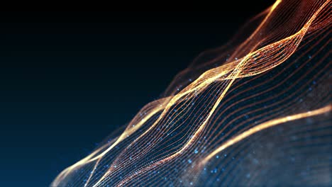 4k abstract wave defocused background