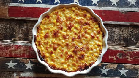 american flag corn casserole recipe