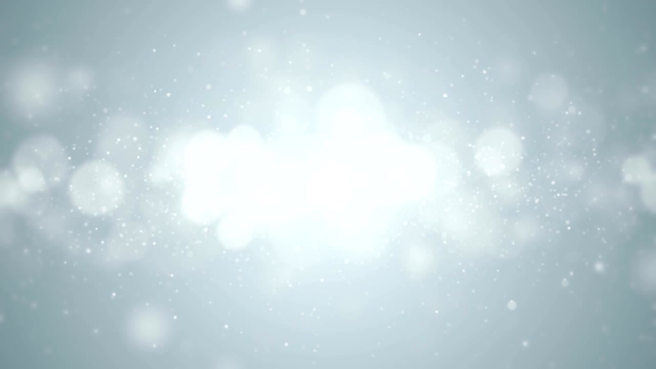 partículas de negocios blanco brillante brillo bokeh polvo bucle de fondo abstracto