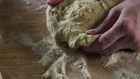 kneading dough