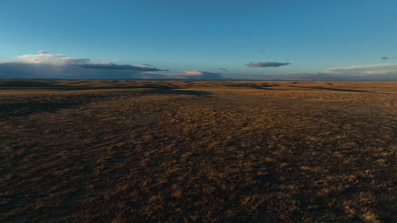 Pawnee national grasslands solnedgang, storslået udsigt
