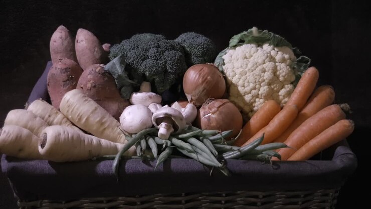 Fresh seasonal vegetables
