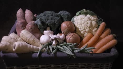 fresh seasonal vegetables