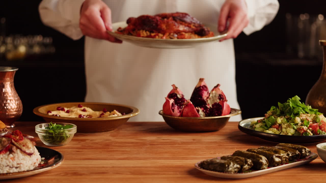 Middle Eastern Meal Preparation