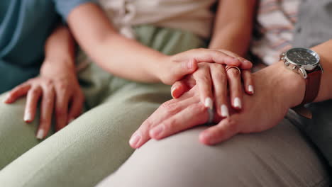 family holding hands