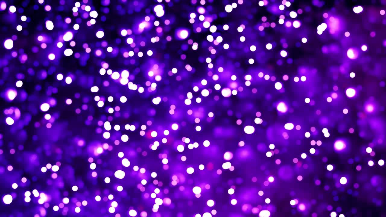 Beautiful Bokeh. Video Loop.