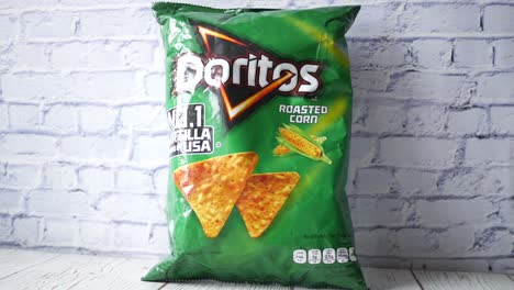 doritos roasted corn chips bag