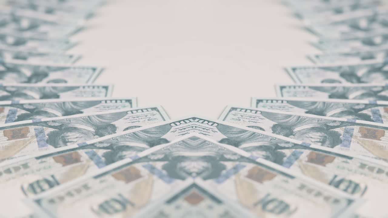 돈, 달러 및 종이 또는 통화에 대한 현금