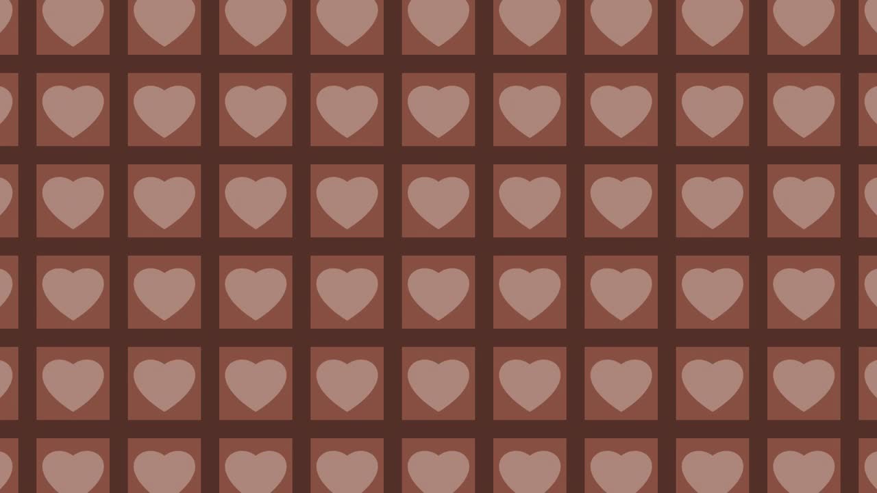 Chocolate Bar with Hearts