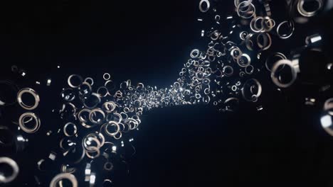 abstract dynamic flow of rings